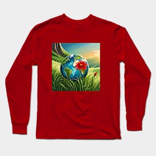 Earth Day Long Sleeve T-Shirt